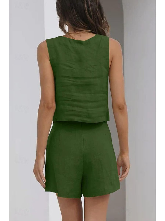 Women's Loungewear Sets Pure Color Fashion Basic Street