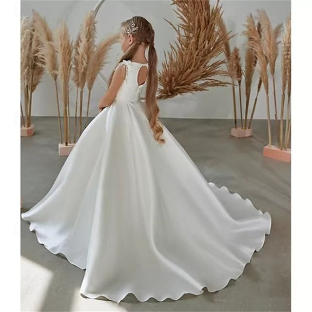 Girls' First Flower Party Girl Communion Dress