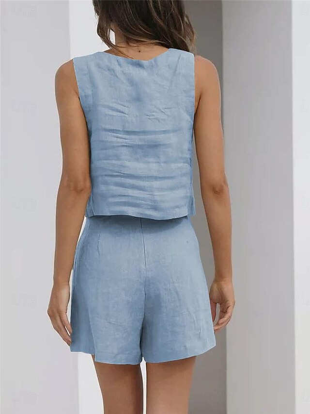 Women's Loungewear Sets Pure Color Fashion Basic Street