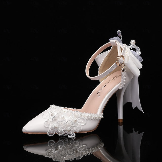 Wedding Women's White Shoes Party