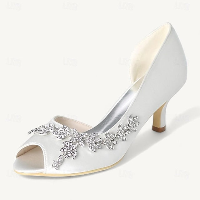 Wedding Bling Women's Bridal Sparkling Shoes