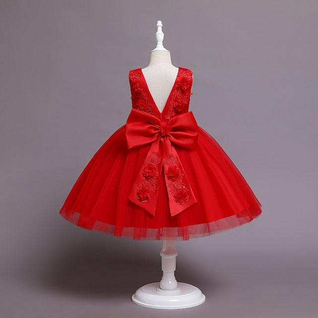 Girl Dress Flower Girls' Wedding Party