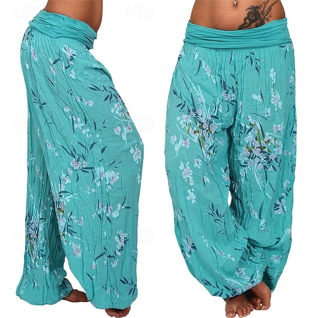 Women's Pants Trousers Harem Pants Palazzo Pants Fashion