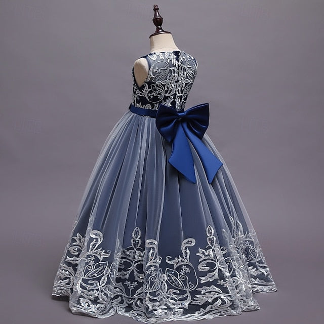 Princess Girl Girls' Flower Kid's Dress