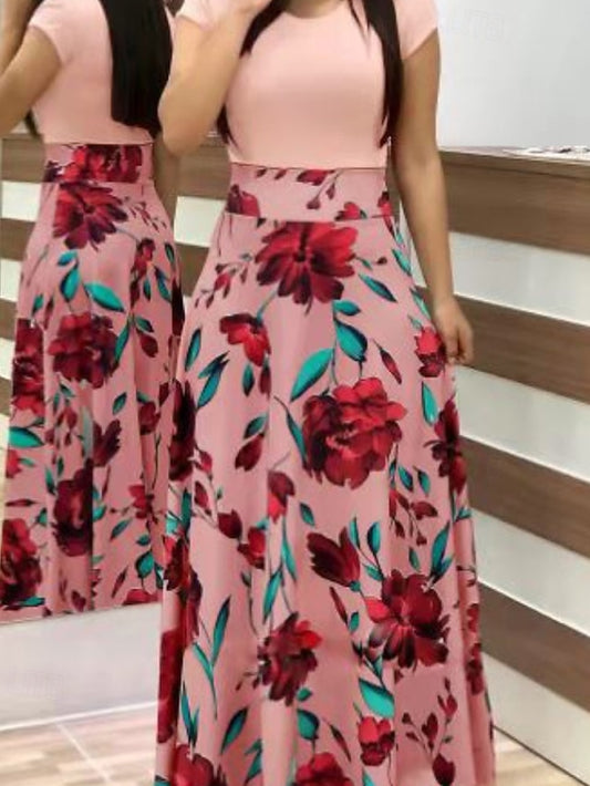 Women's Long Dress Maxi Dress Floral Dress Print Dress