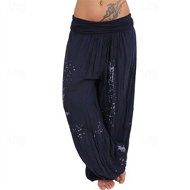 Women's Pants Trousers Palazzo Pants Fashion Boho Full