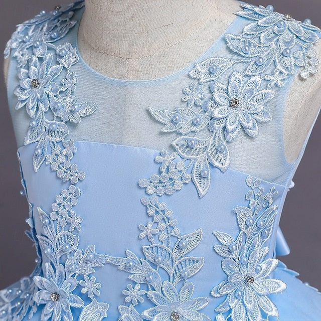 Princess Girl Girls' Kid's Flower Dress