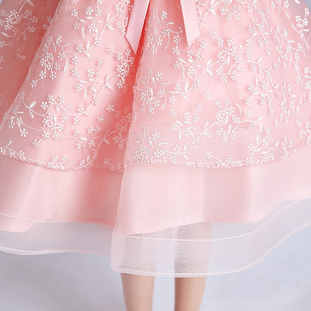 Girl Dress Princess Girls' Party Flower