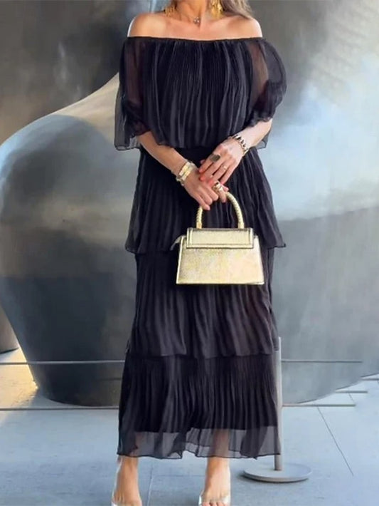 Women's Midi Dress Cocktail Dress Wedding Guest Dress