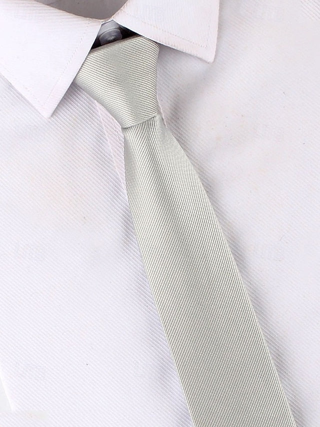 and Zip - Pre-Tied Classic Stripes Men's Ties Narrow