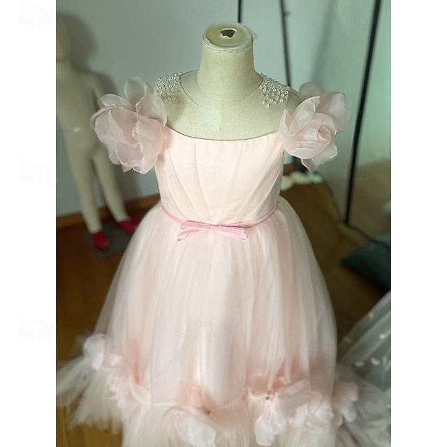 First Flower Girl Communion Party Girls' Dress