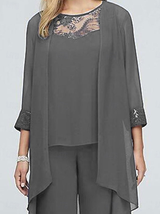 Bride Dress Neck Elegant Piece of Vintage Crew 3 Mother the