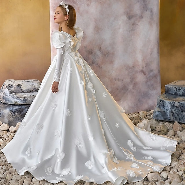 Girl Dress Formal First Girls' Flower Communion