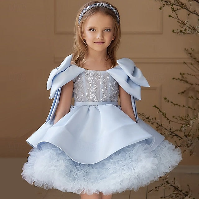 Dress Princess Girls' Girl Flower Gown Formal Evening
