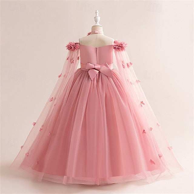 Girls' Flower Girl Dress Kid's Princess