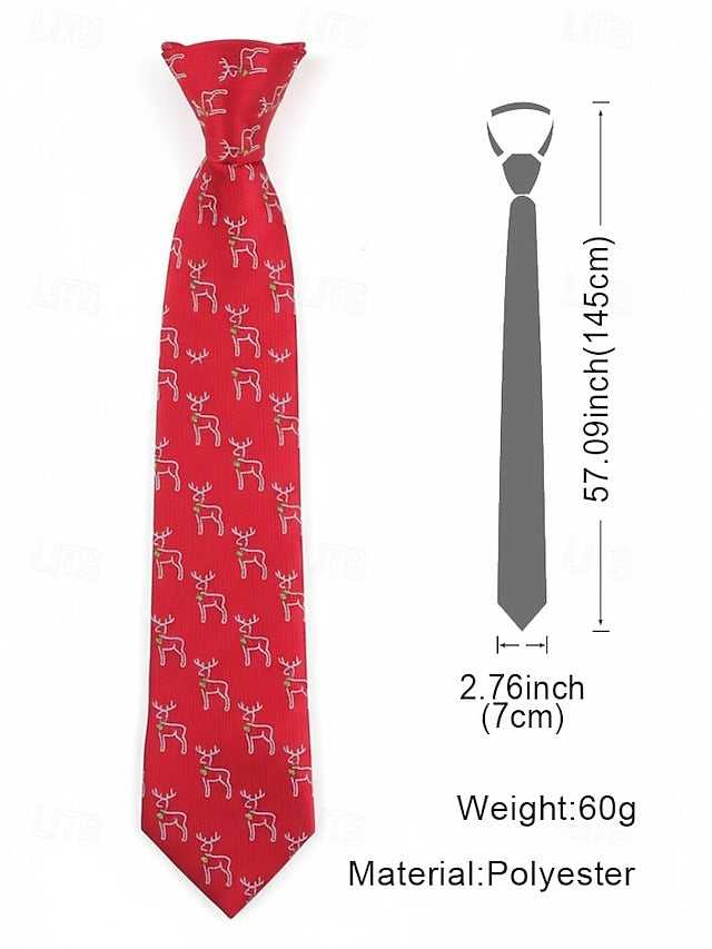 Necktie Men's Christmas Santa with