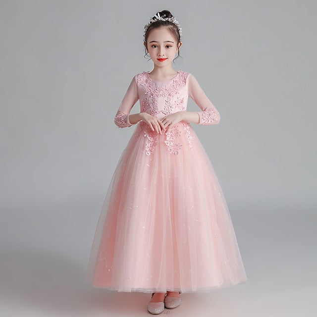 First Princess Girl Flower Dress Girls'