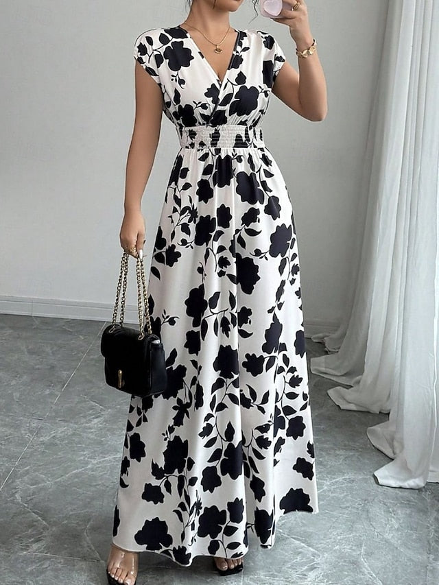Women's Maxi Dress A Line Dress Vacation Casual Boho