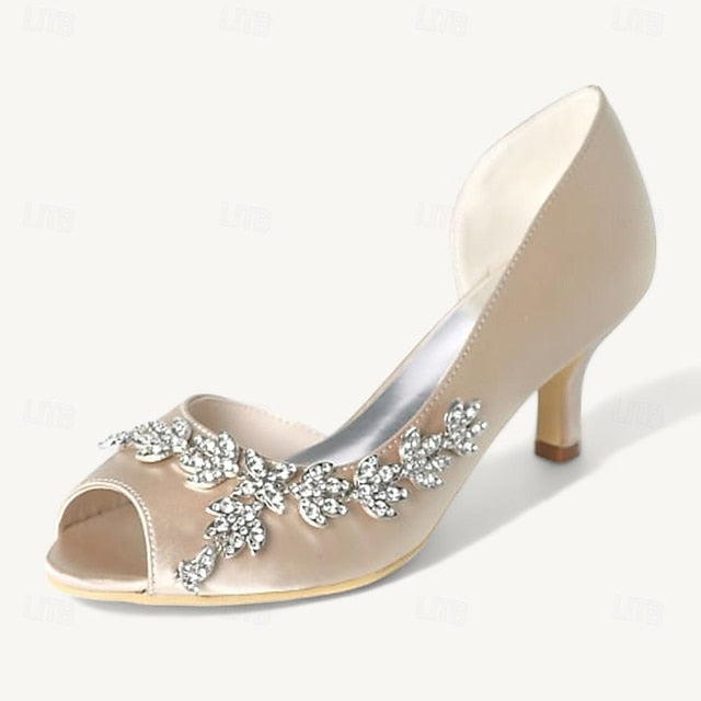 Wedding Bling Women's Bridal Sparkling Shoes