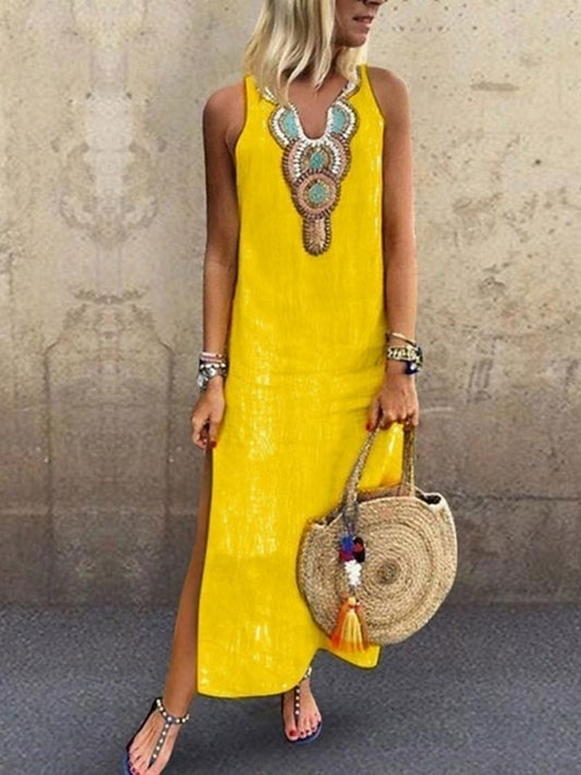 Women's Maxi Dress Summer Dress Casual Boho Daily Regular