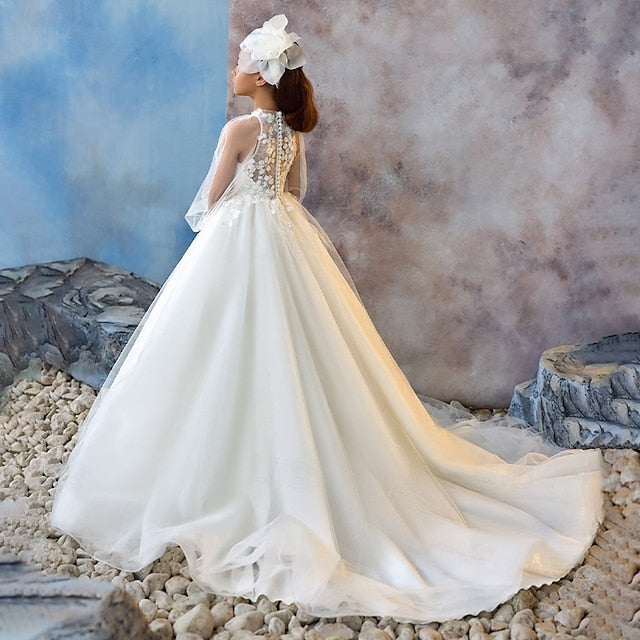 Party Kids Solid First Dress Communion Girls' Color