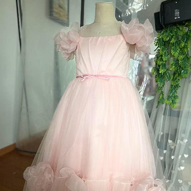 First Flower Girl Communion Party Girls' Dress