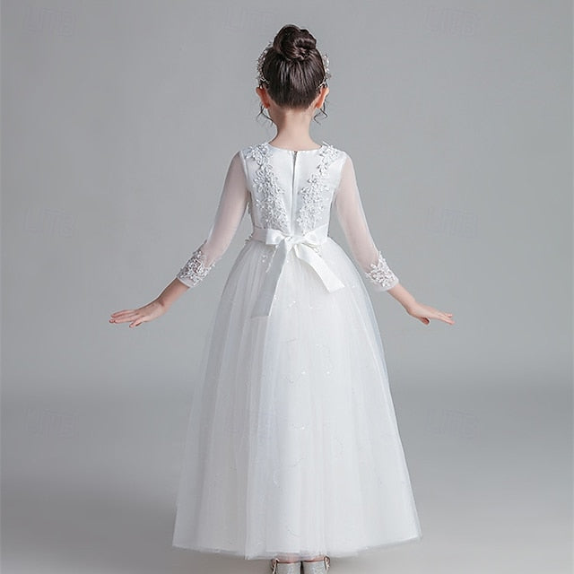 Flower Girl Girls' Kid's Princess Dress