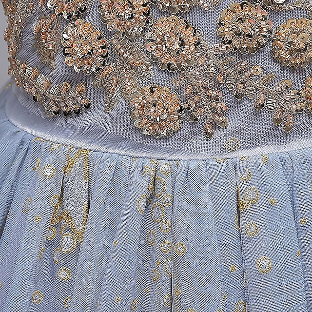 Short Polka Kids Star Girls' Party Dot Dress Flower