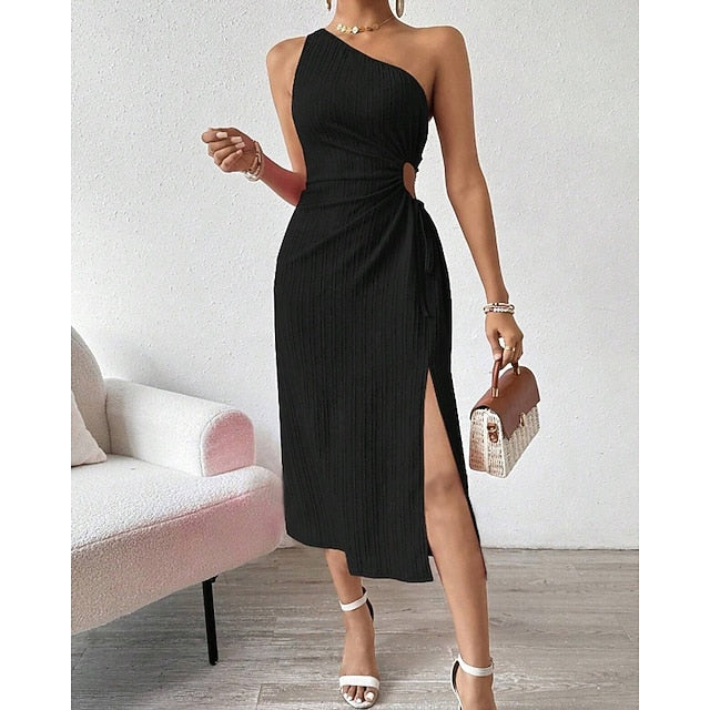 Women's Midi Dress Prom Dress Party Dress Cocktail Dress