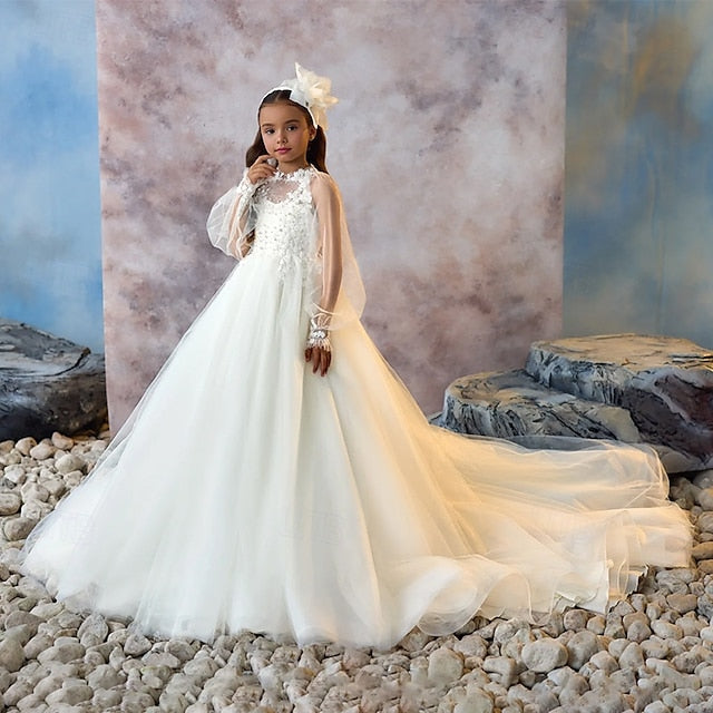 Party Kids Solid First Dress Communion Girls' Color