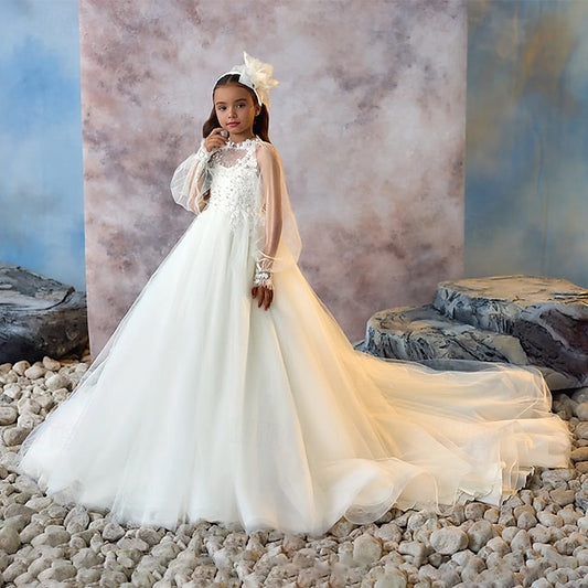 Party Kids Solid First Dress Communion Girls' Color