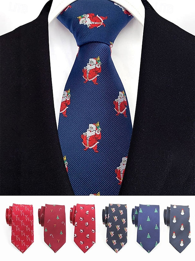 Necktie Men's Christmas Santa with