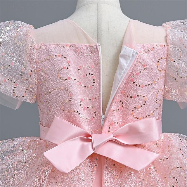 Girl Wedding Party Girls' Dress Flower Performance