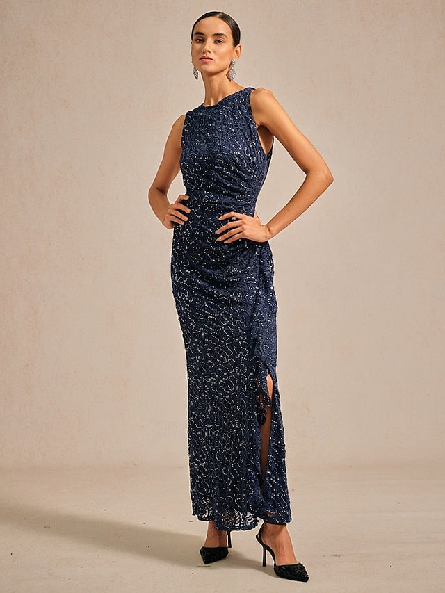 Women's Sequins Maxi Dress Sheath Dress Elegant Party