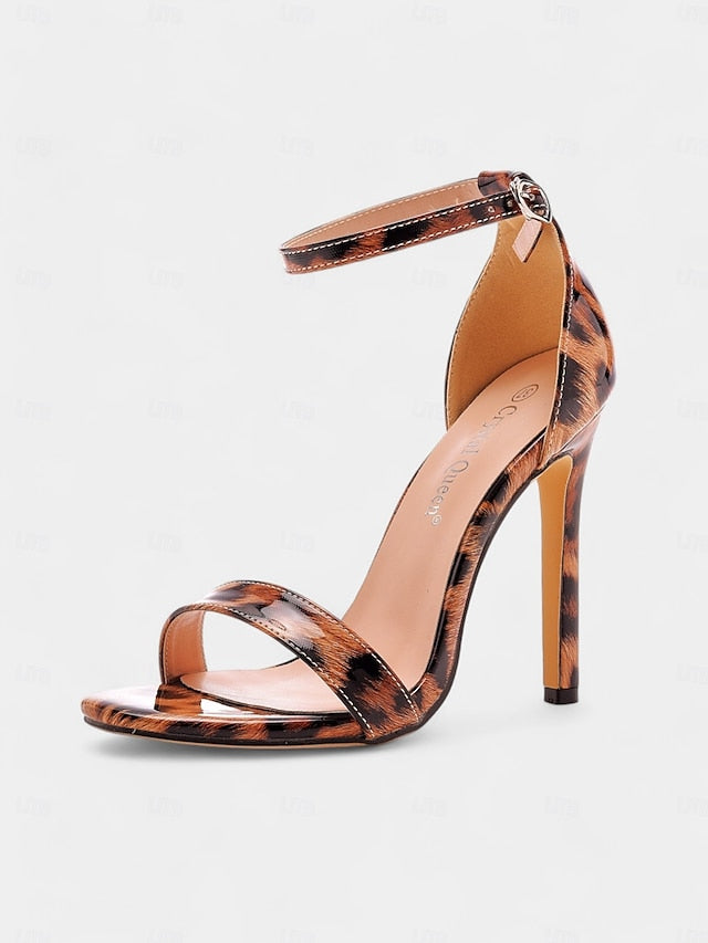 Wedding Women Sandals Heel – Stiletto for Metallic Sleek