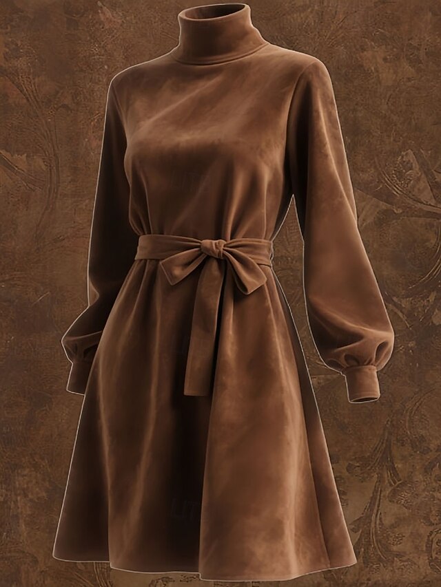 Women's Mini Dress Hoodie Dress Casual Dress Elegant