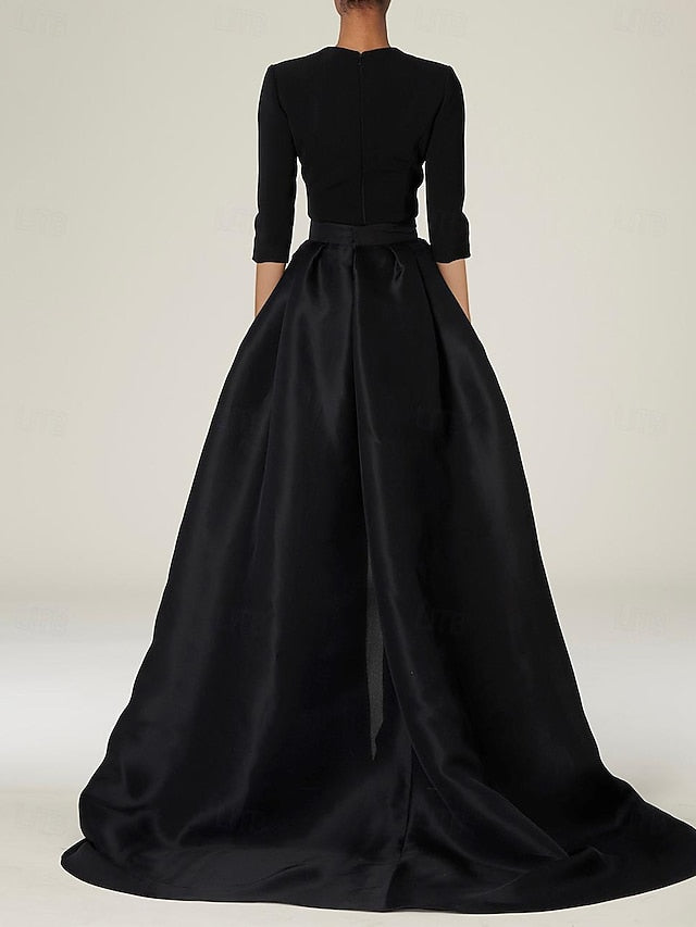 With the Overskirt Mother Jumpsuit Dress of Simple Bride Elegant