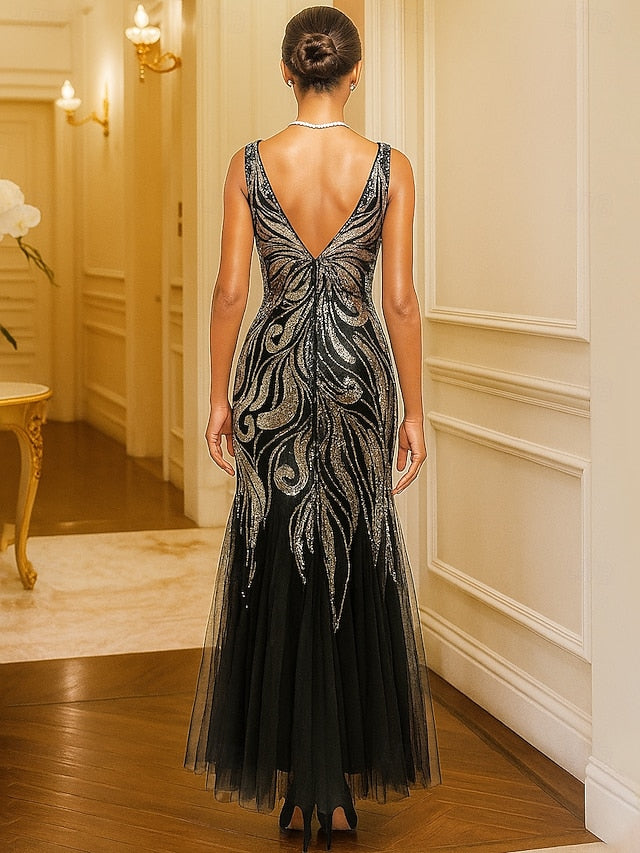 Mermaid Trumpet Ankle Length Wedding Guest Dress Formal Dresses