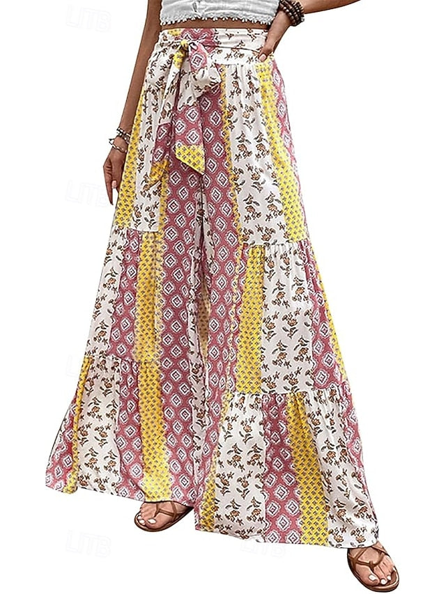 Women's Pants Trousers Fashion Streetwear Full Length High