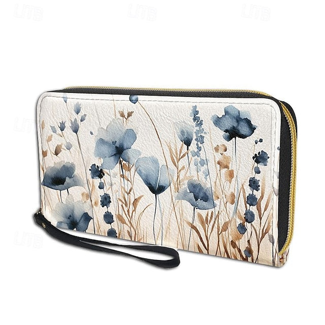 Women's Wallet Purse Leather Daily Coin Shopping Holiday PU