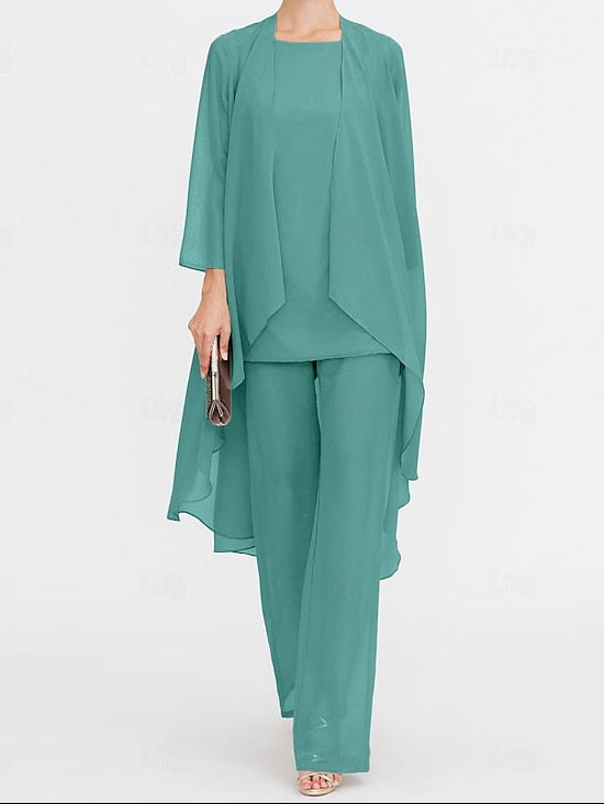 Piece Bride Mother 3 the Wedding Pantsuit of Beach