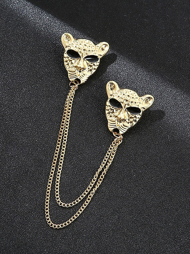 Pin Brooch Lapel with Deer Men's Christmas