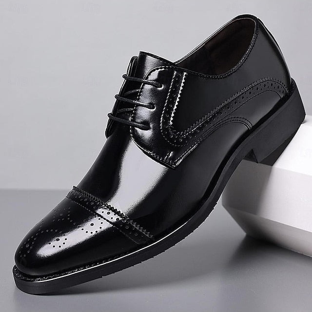 with White Black and Shoes Color-Blocked Men's