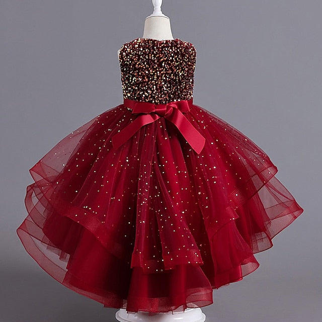 Girl Performance Dress Flower Party Girls'