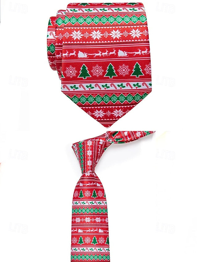 – Men's Holiday Christmas Festive Fun and Ties Neckwear