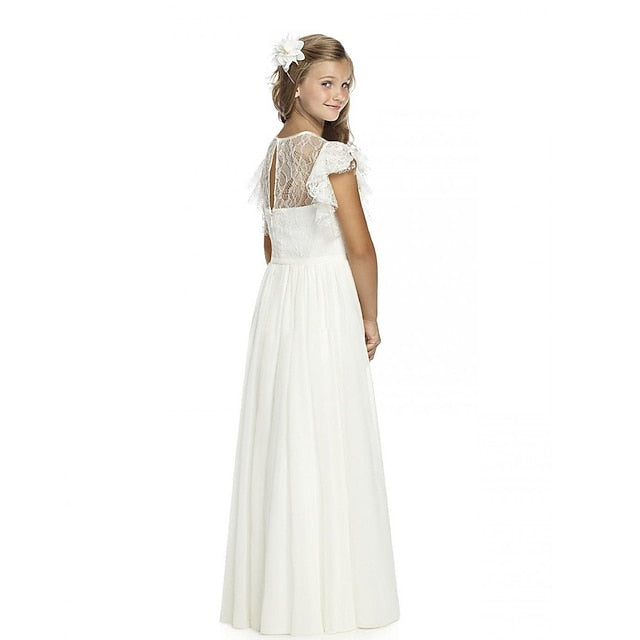 Girls' Performance Flower Dress Wedding Party Girl
