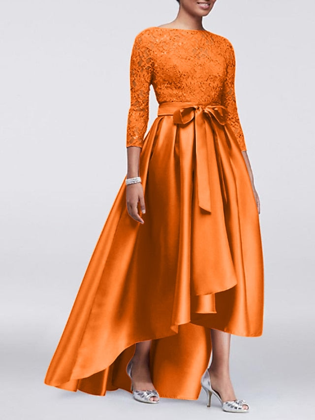 Size Elegant Bride Guest Mother Plus Dress the Wedding of A-Line