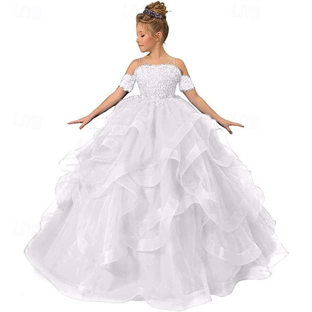 Flower Kid's Princess Girls' Girl Dress
