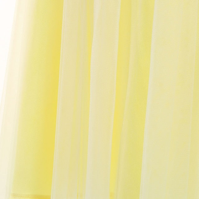 Tiana Bell Princess Theme Tinker Girl Dress Flower Fairytale