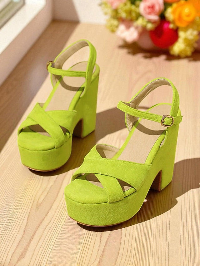 Platform with - Sandals Women's Suede Ankle Pink Strap Hot